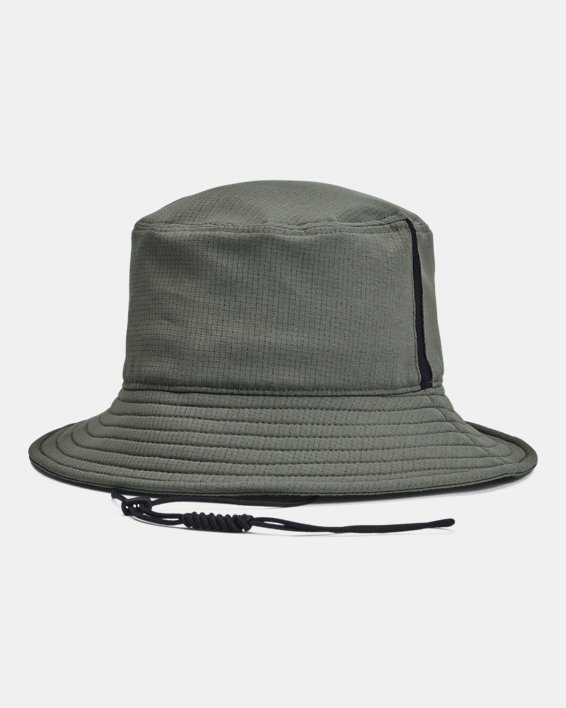 Men's UA Iso-Chill ArmourVent™ Bucket Hat, Green, pdpMainDesktop image number 1